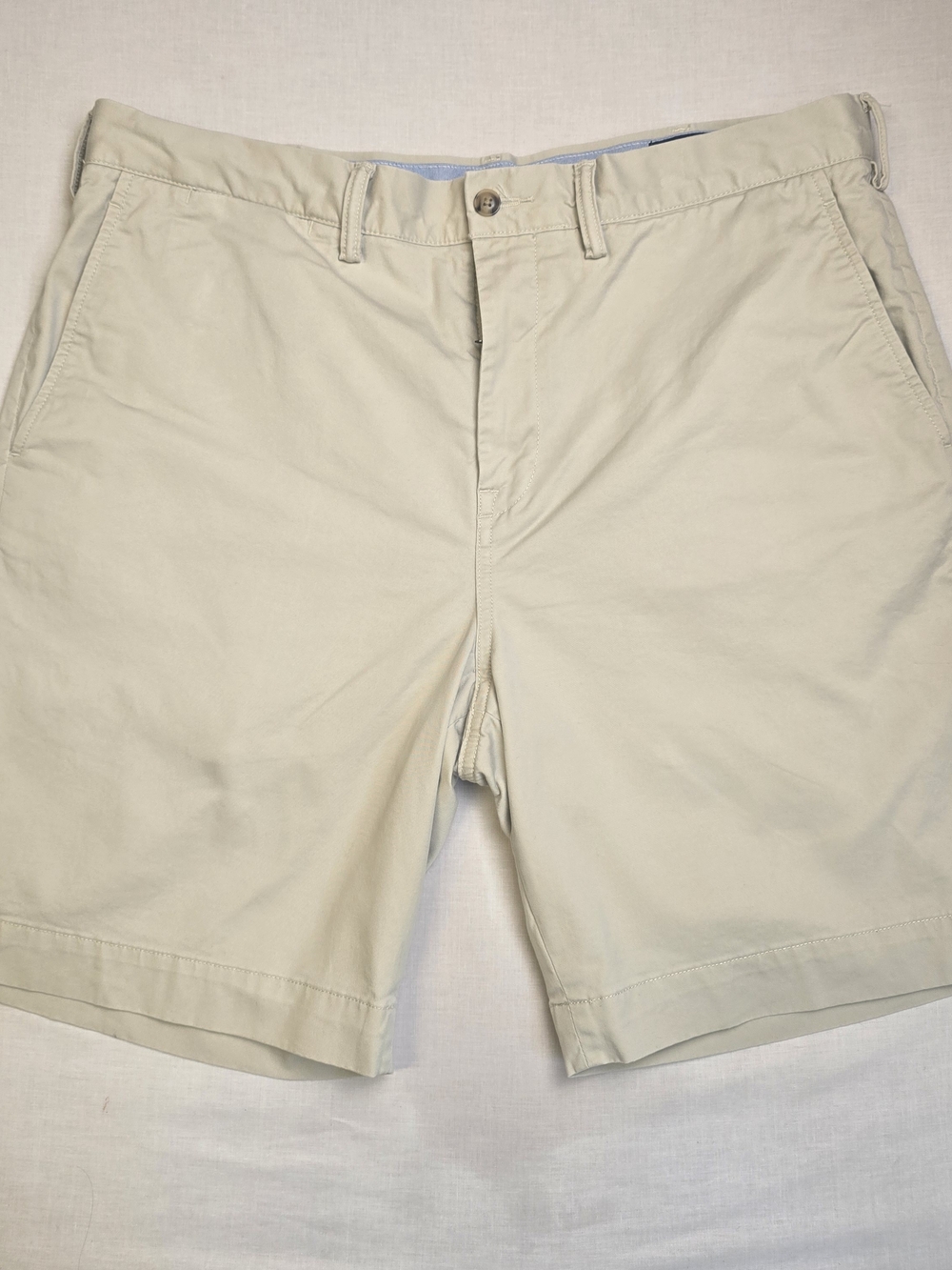 Polo by Ralph Lauren Stone Flat-Front Men's Shorts